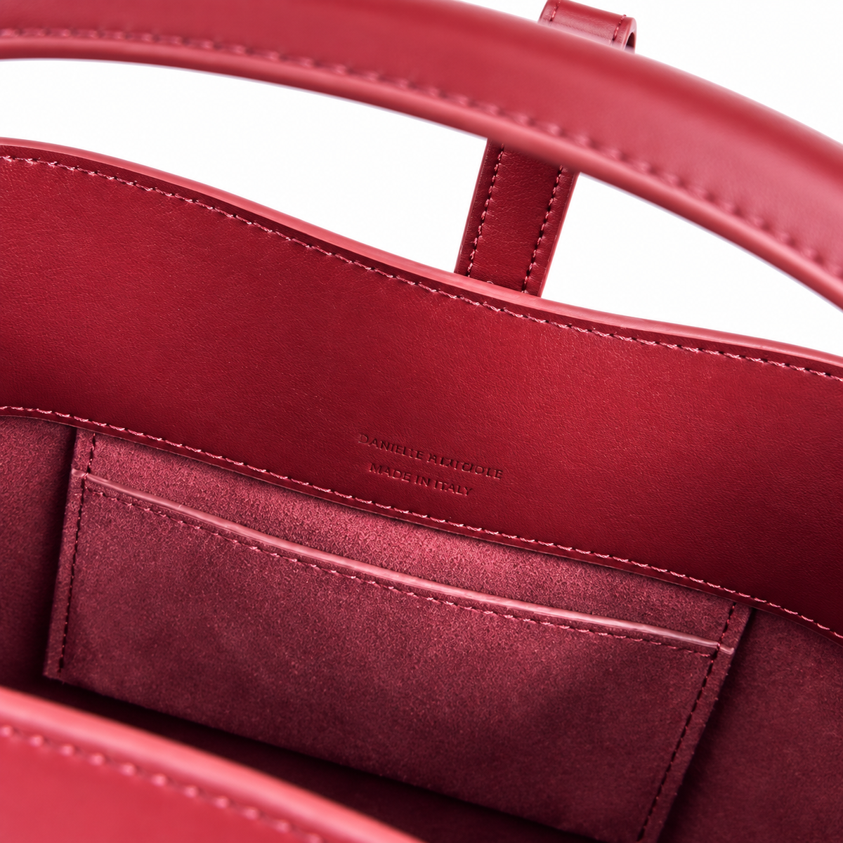 YSL Le 37 Large Bucket Bag – Burgundy Leather