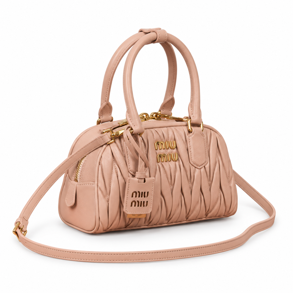 Miu Miu Matelassé Leather Modern Muse Crossbody Bag