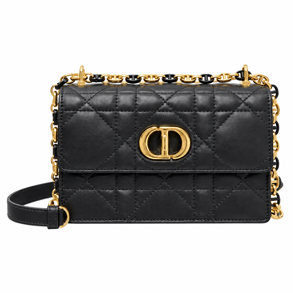 Dior Cannage Quilted Box Crossbody Bag 17.3cm