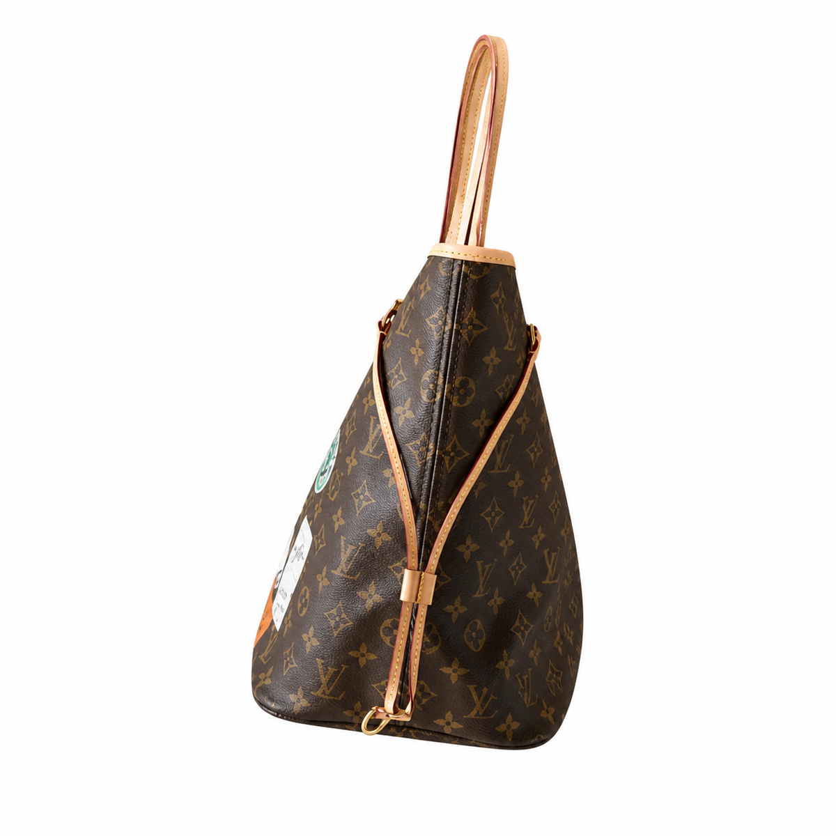 Louis Vuitton Neverfull GM – Monogram Stripe Customized