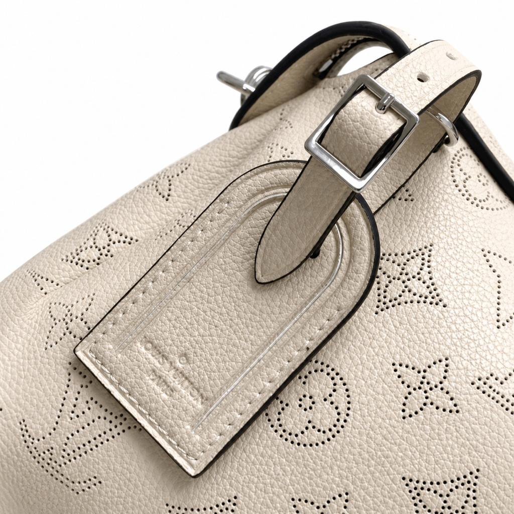 Louis Vuitton Beaubourg Hobo MM Mahina Perforated Leather Chain Bag