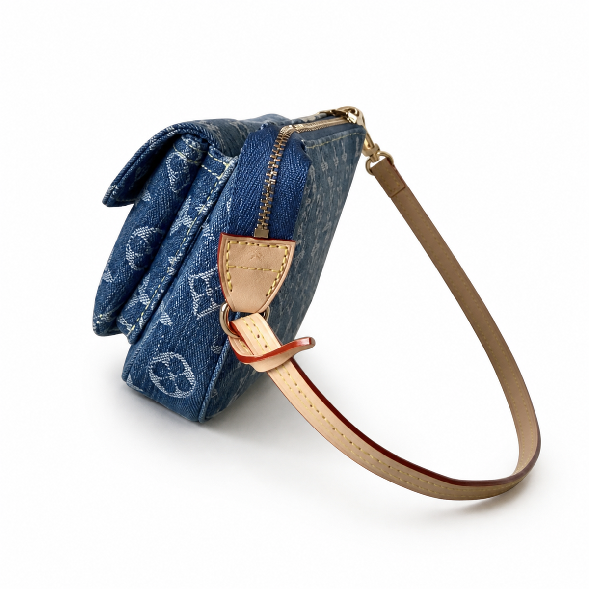 Louis Vuitton Pochette – Monogram Denim Double Pocket
