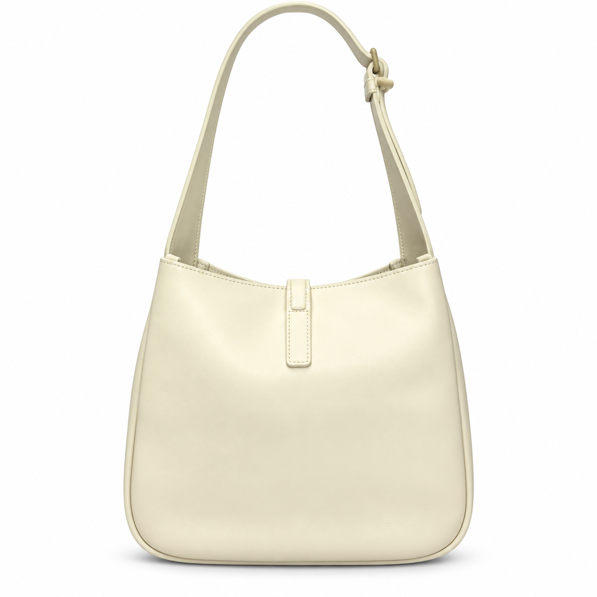 Saint Laurent YSL Le 5 à 7 Hobo – Cream Gold