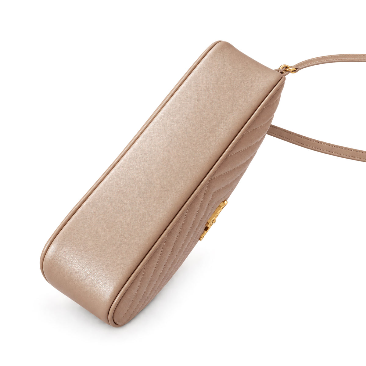 Saint Laurent YSL Lou Camera Bag – Blush Antique Gold