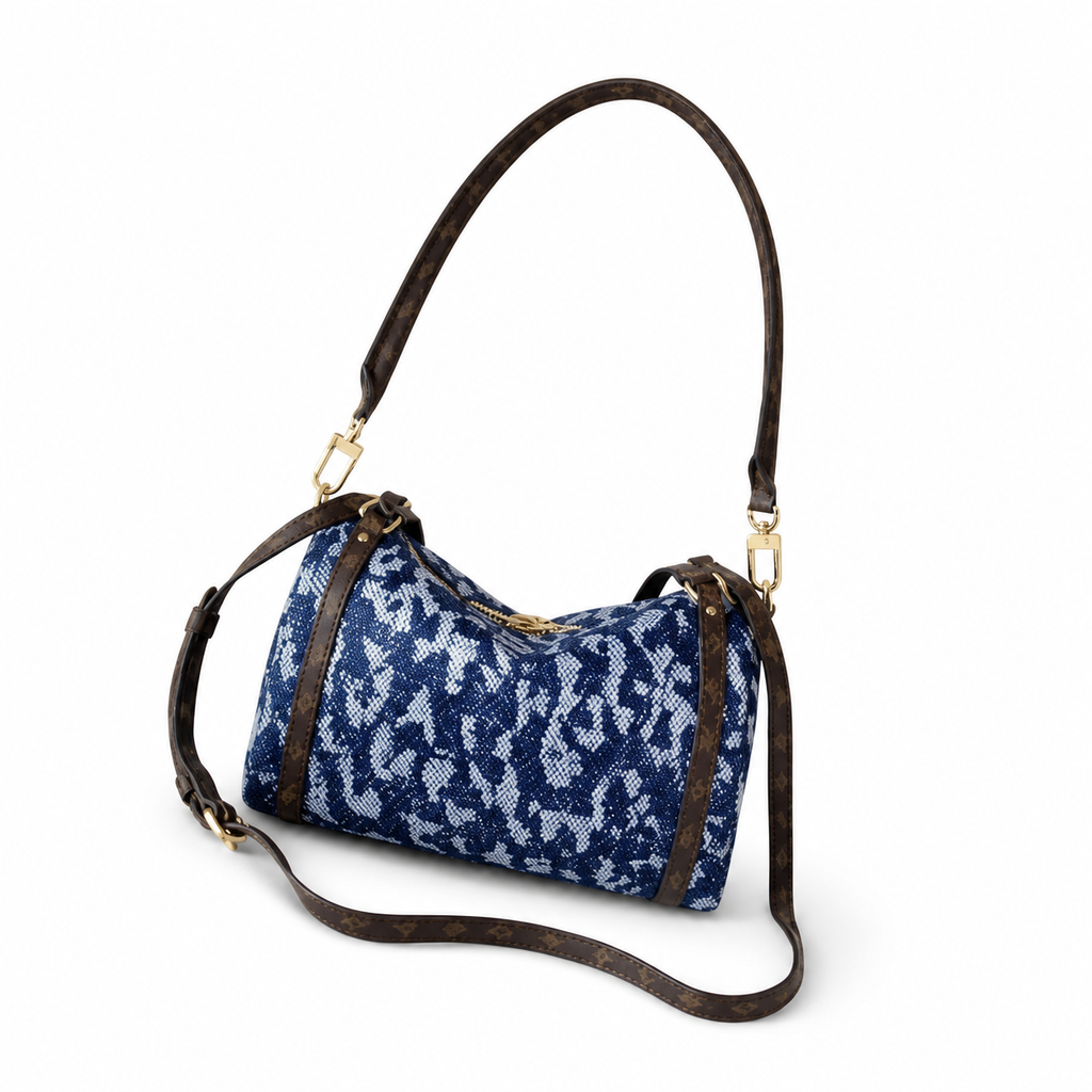 Louis Vuitton Mini Soft Trunk – Blue Monogram Jacquard