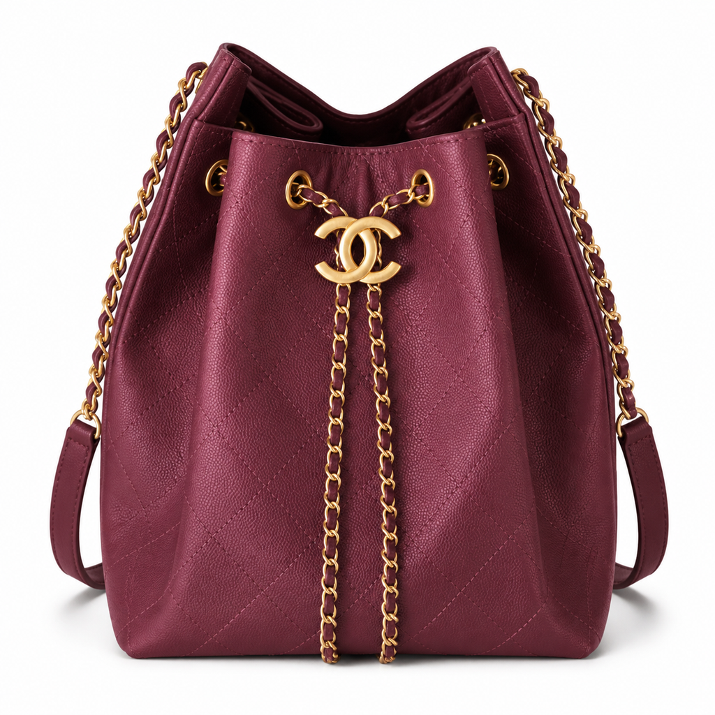 Chanel Classic Quilted Large Top Handle Tote Bag | CC Turn-Lock Chain Strap — 40cm