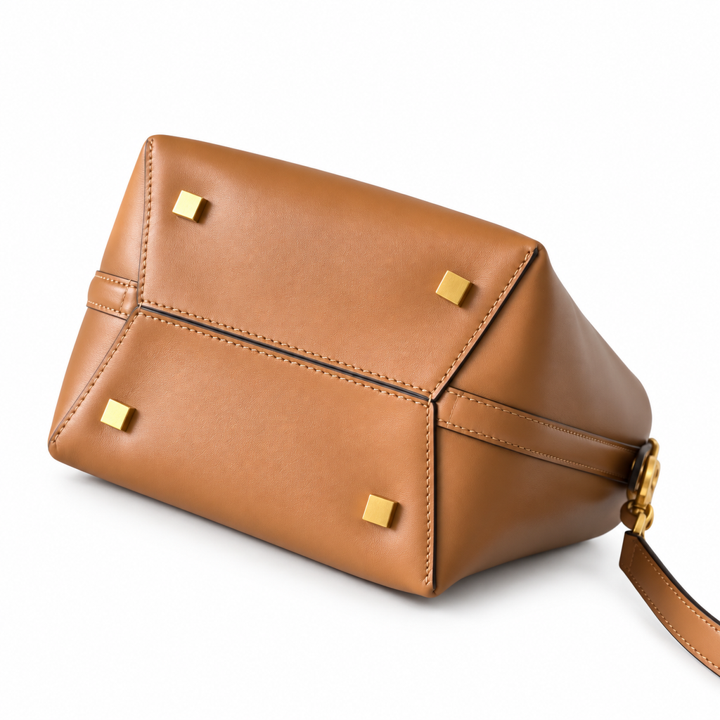 YSL Le 37 Bucket Bag – Tan Smooth Leather