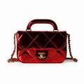 Chanel Quilted Leather Convertible Chain Crossbody