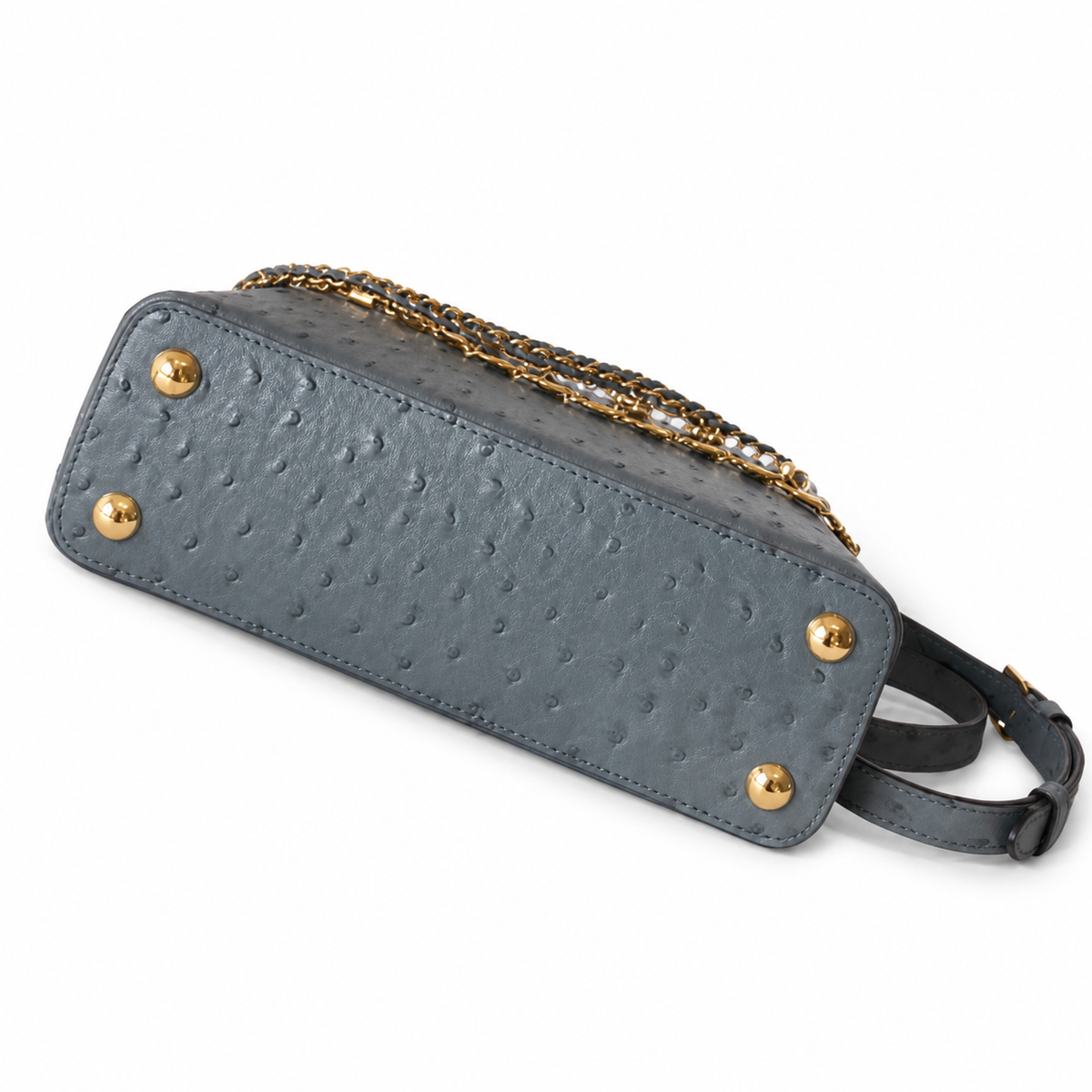Louis Vuitton Capucines BB – Ostrich Leather Pearl Chain