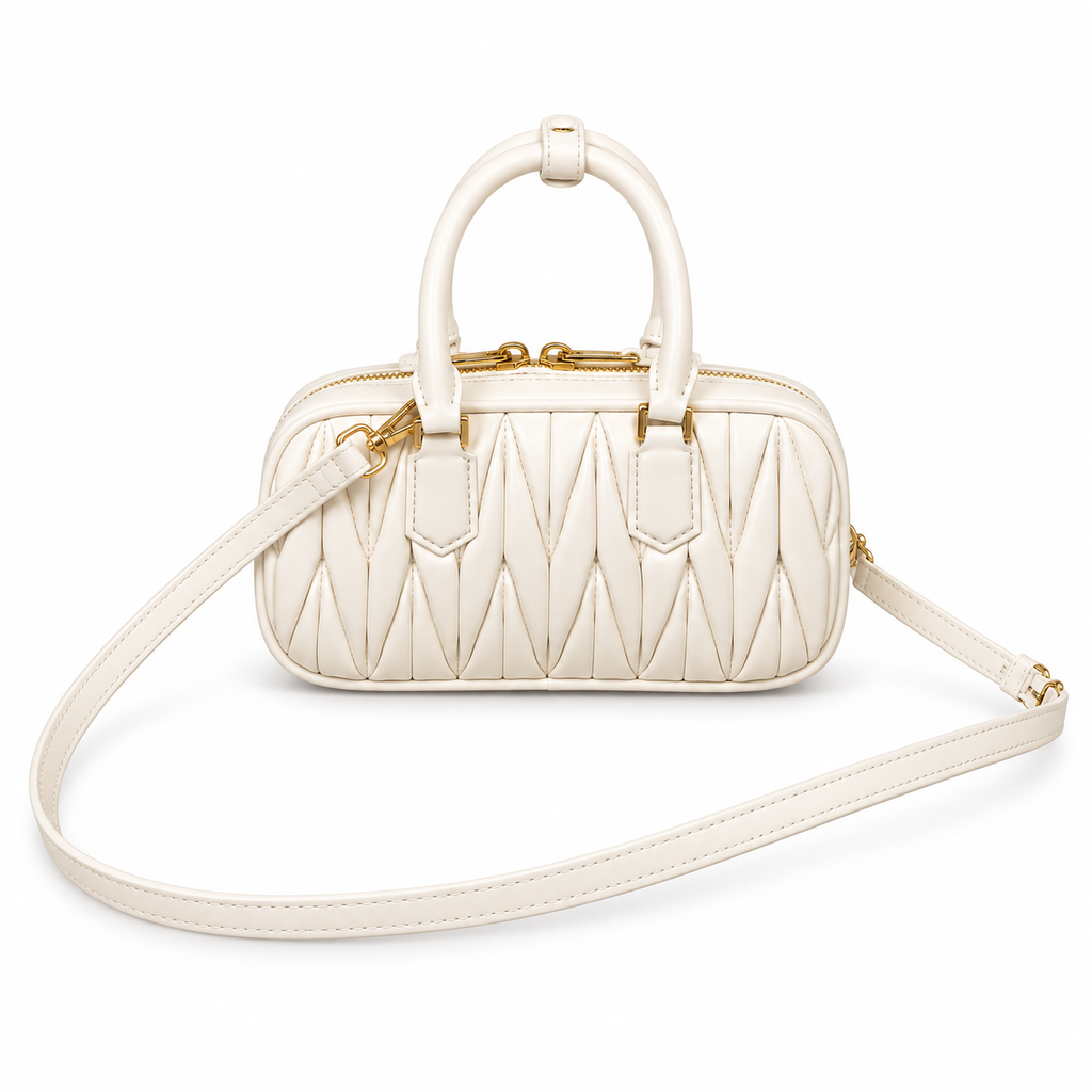 Miu Miu Matelassé Leather Evening Crossbody Bag