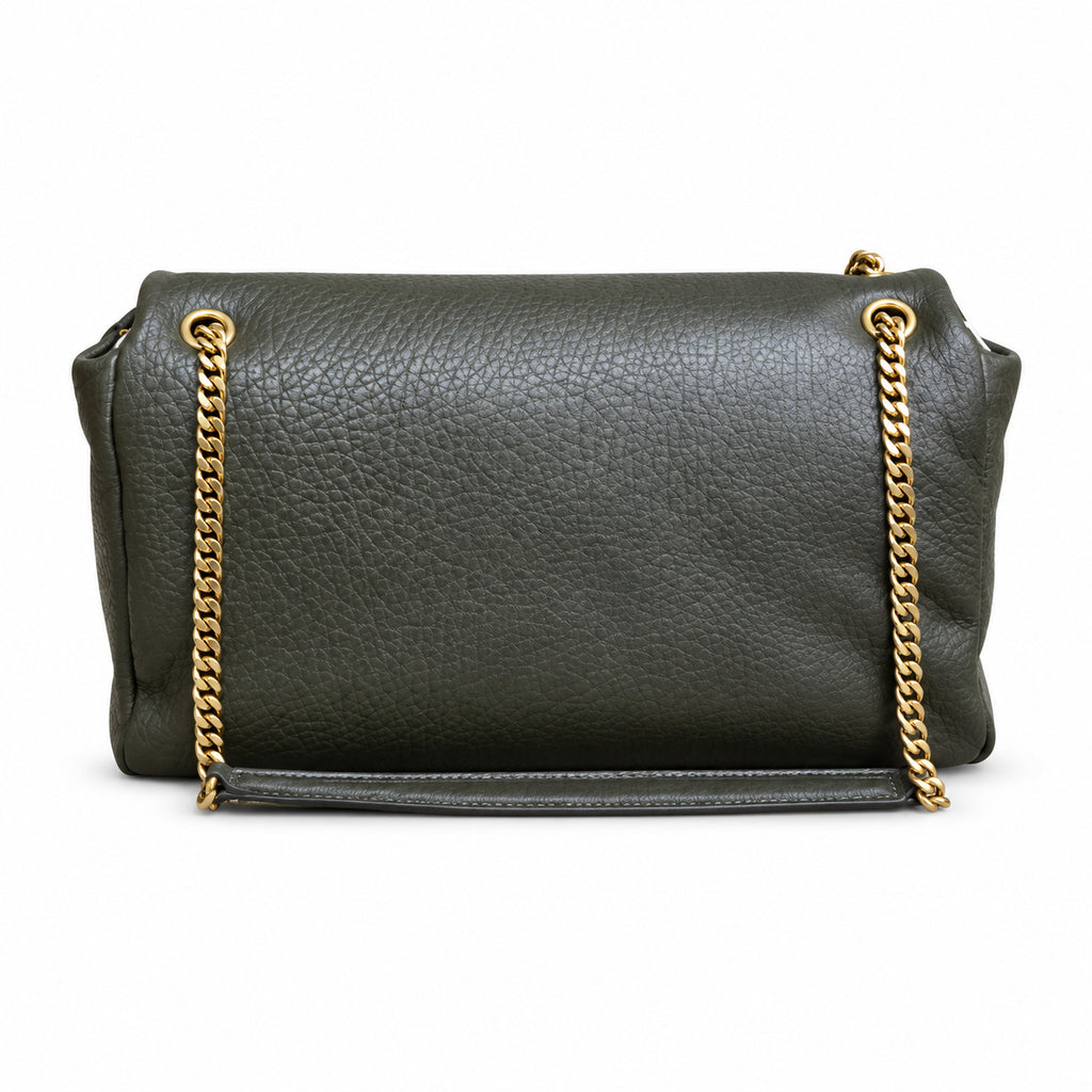 YSL Saint Laurent Calypso Bag – Khaki