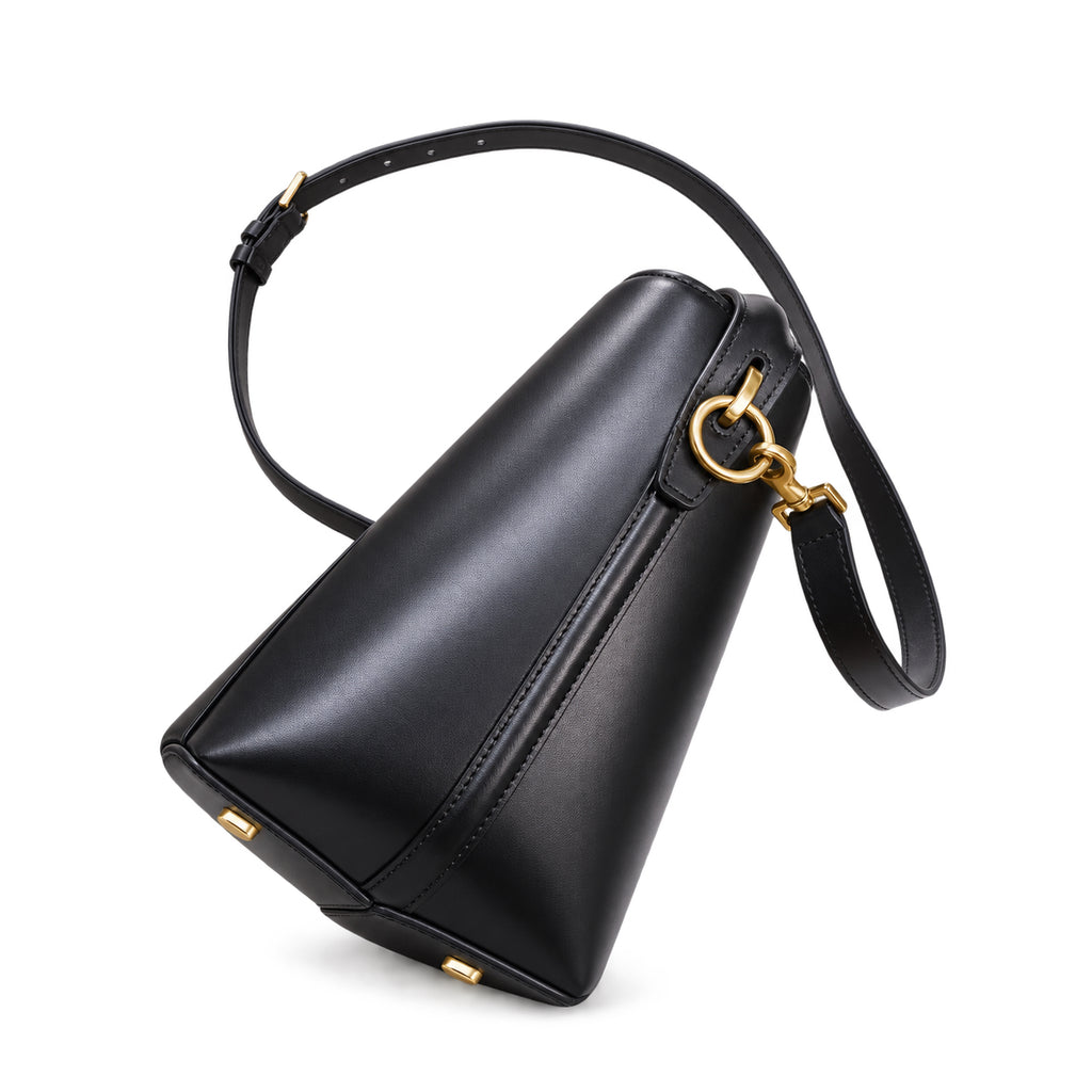 YSL Le 37 Bucket Bag – Black Smooth Leather