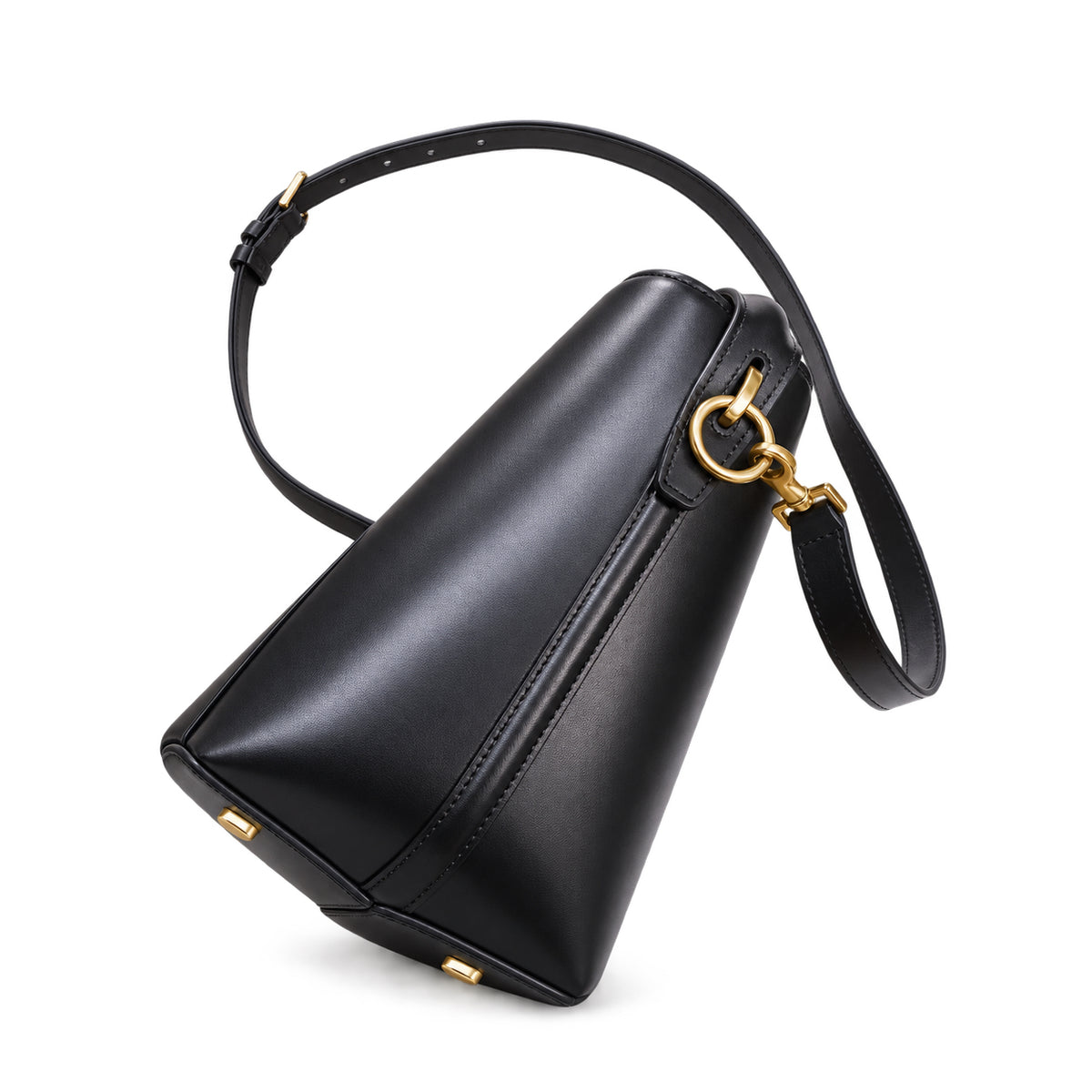 YSL Le 37 Bucket Bag – Black Smooth Leather