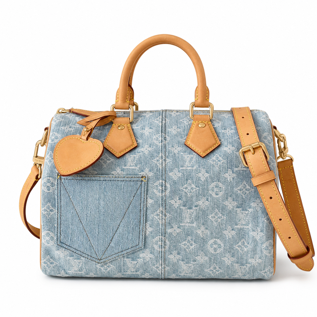 Louis Vuitton Speedy B 25 – Monogram Denim