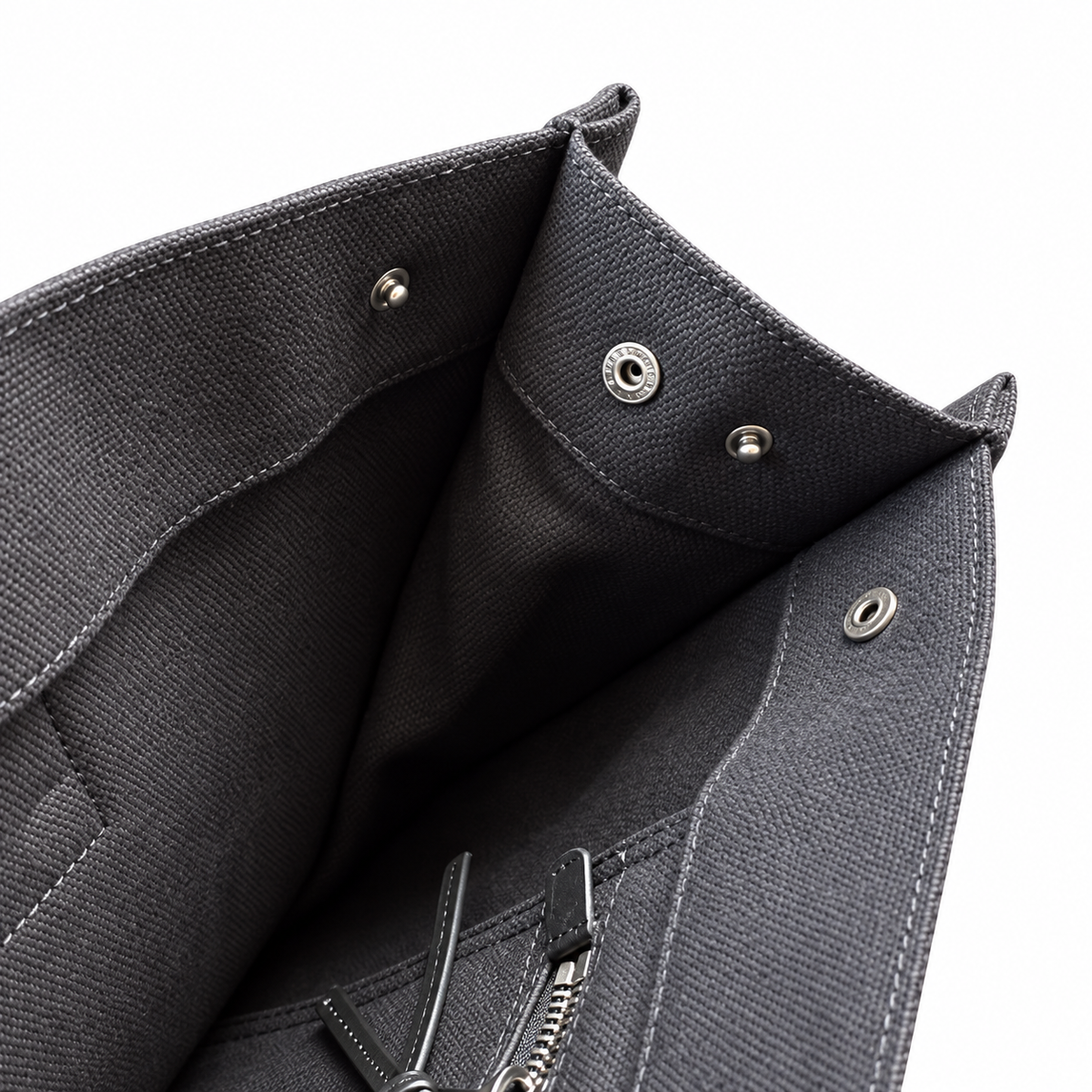 Saint Laurent Rive Gauche Tote – Black Canvas