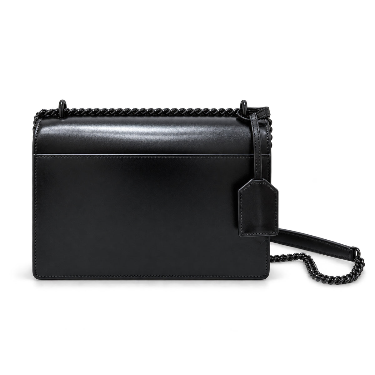 YSL Sunset Medium Bag All Black