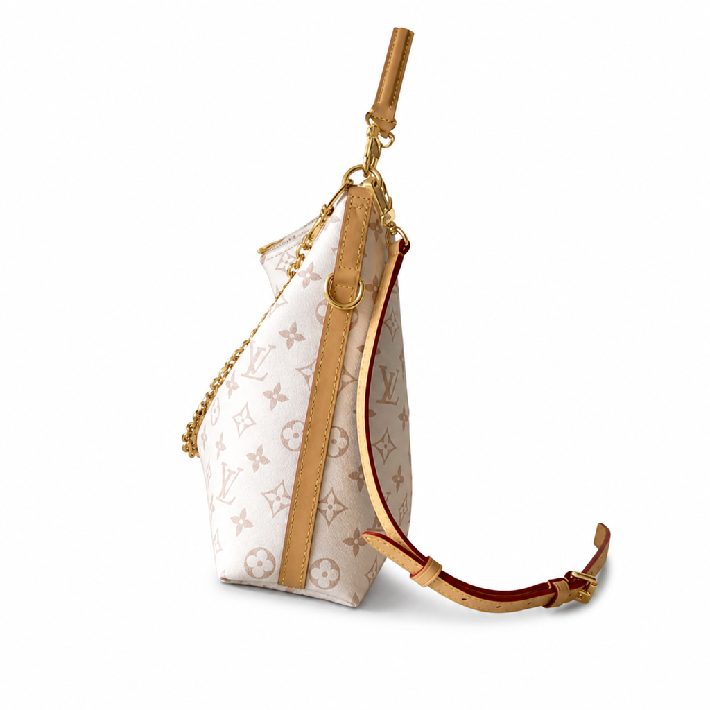 Louis Vuitton Hobo Handbag – Cream Monogram Canvas