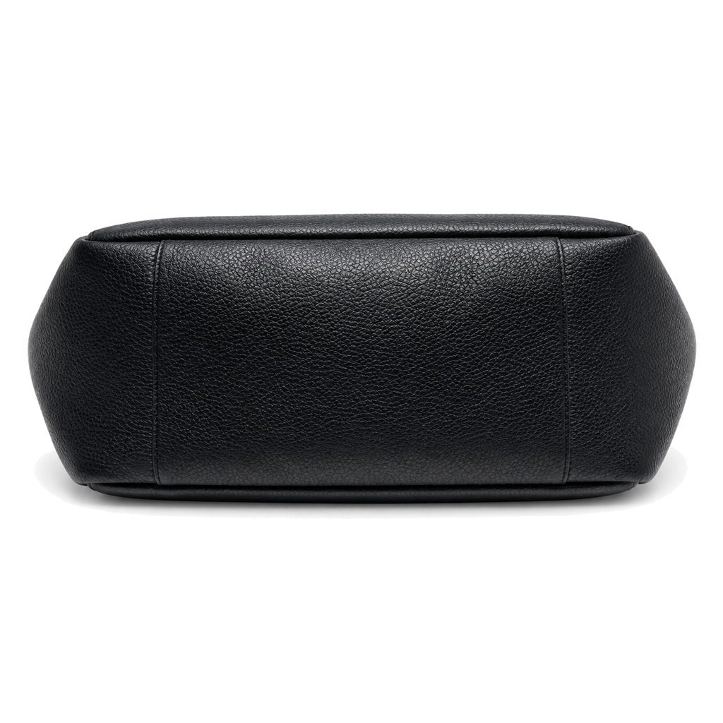 Saint Laurent YSL Bea Tote Bag – Black Grained Leather