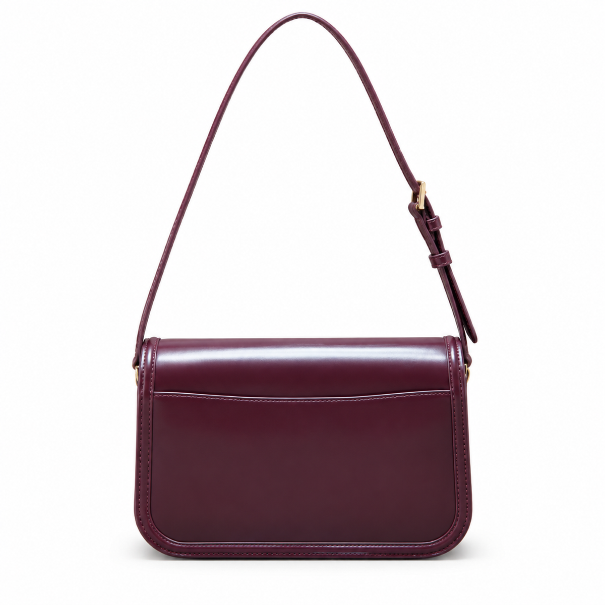 Saint Laurent Solferino Medium Bag – Burgundy