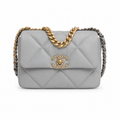 Chanel Classic Quilted Flap Bag | CC Turn-Lock Leather Chain Strap — 26cm