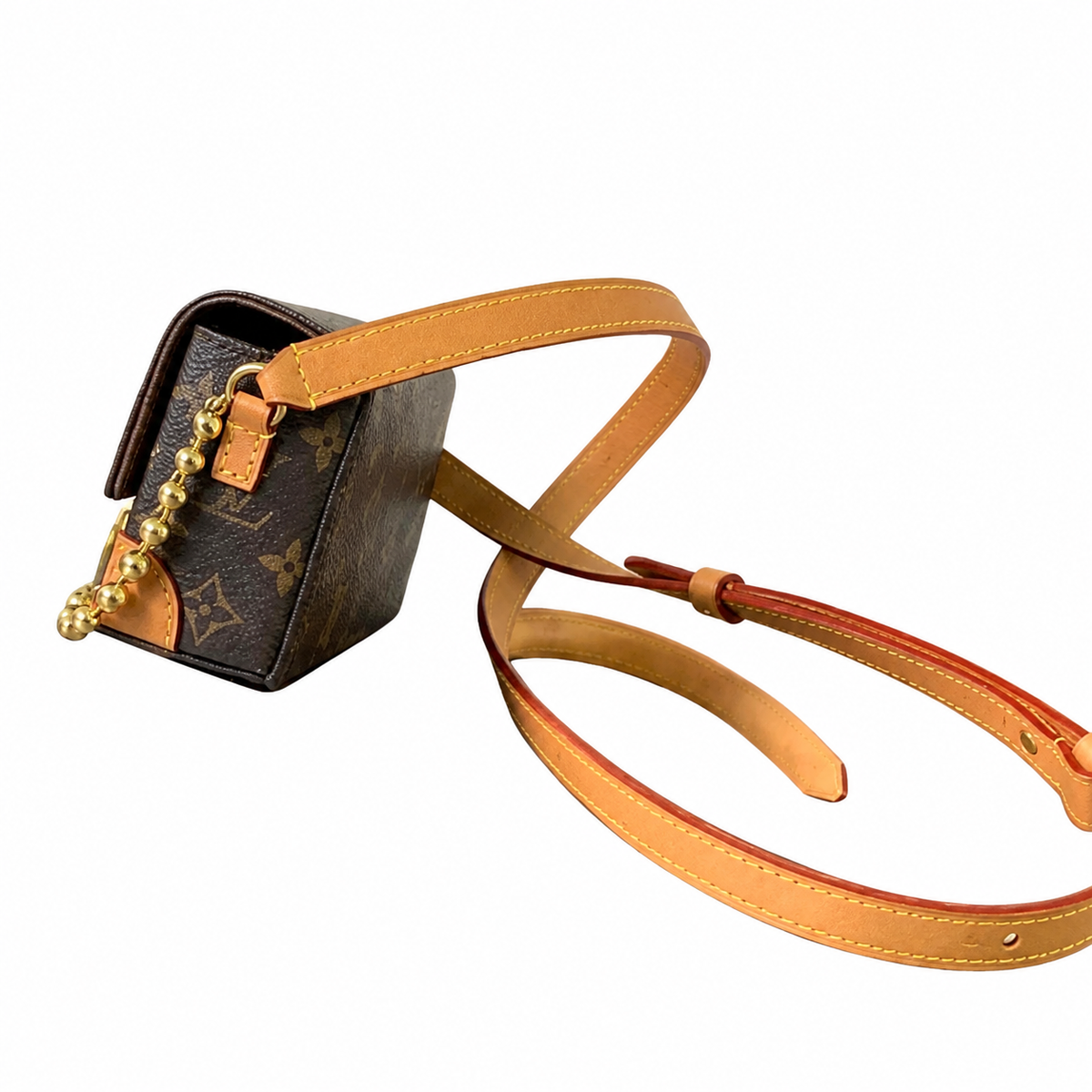 Louis Vuitton Dauphine Chain Wallet – Monogram Canvas