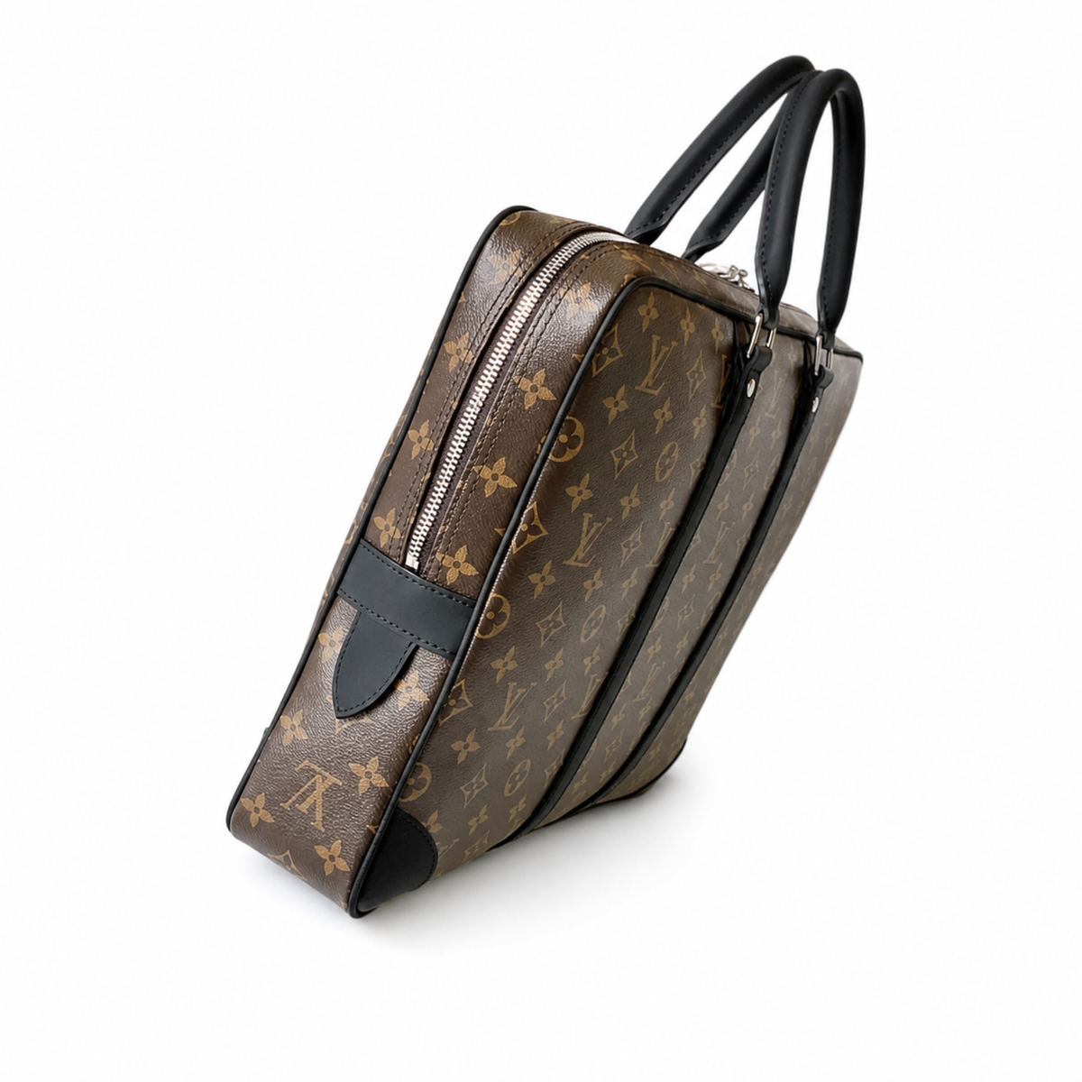 Louis Vuitton Porte-Documents Voyage MM Macassar Monogram Briefcase