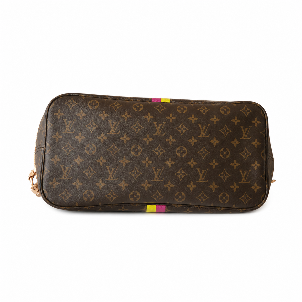Louis Vuitton Neverfull GM – Monogram Stripe Customized