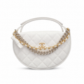 Chanel Burgundy Quilted Velvet Double Flap Bag | Gold Mademoiselle Lock & Chain