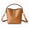 YSL Le 37 Bucket Bag – Tan Smooth Leather