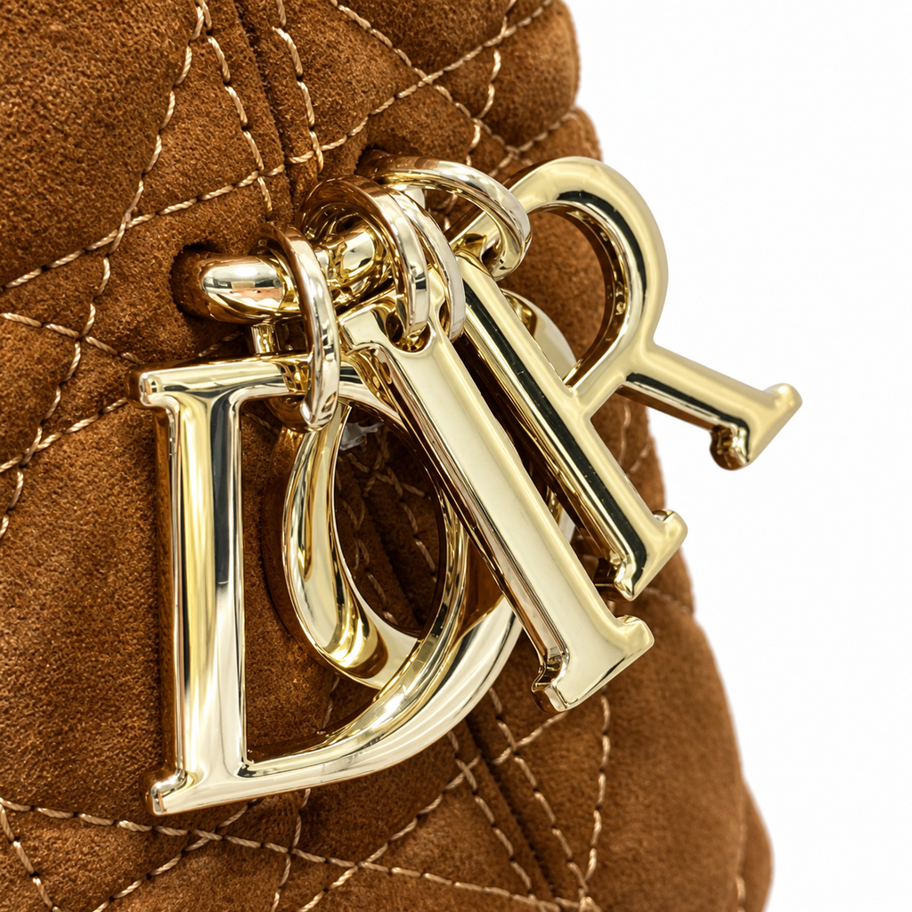 Dior Cannage Quilted Medium Crossbody Bag 22.5cm