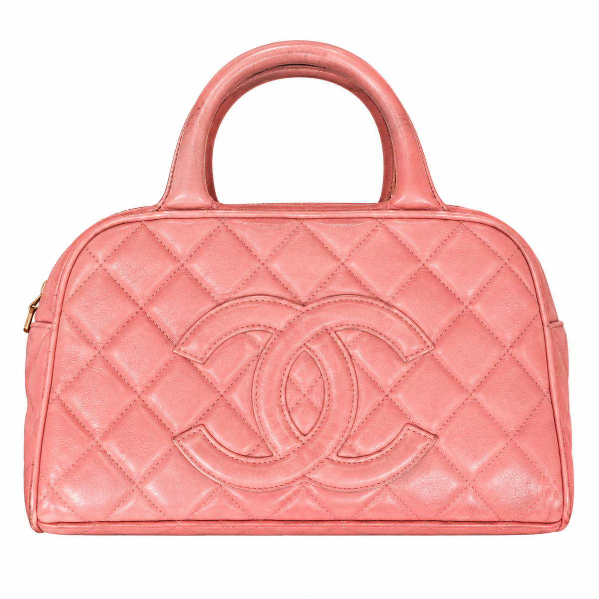Chanel Top Handle Quilted Handbag 29cm