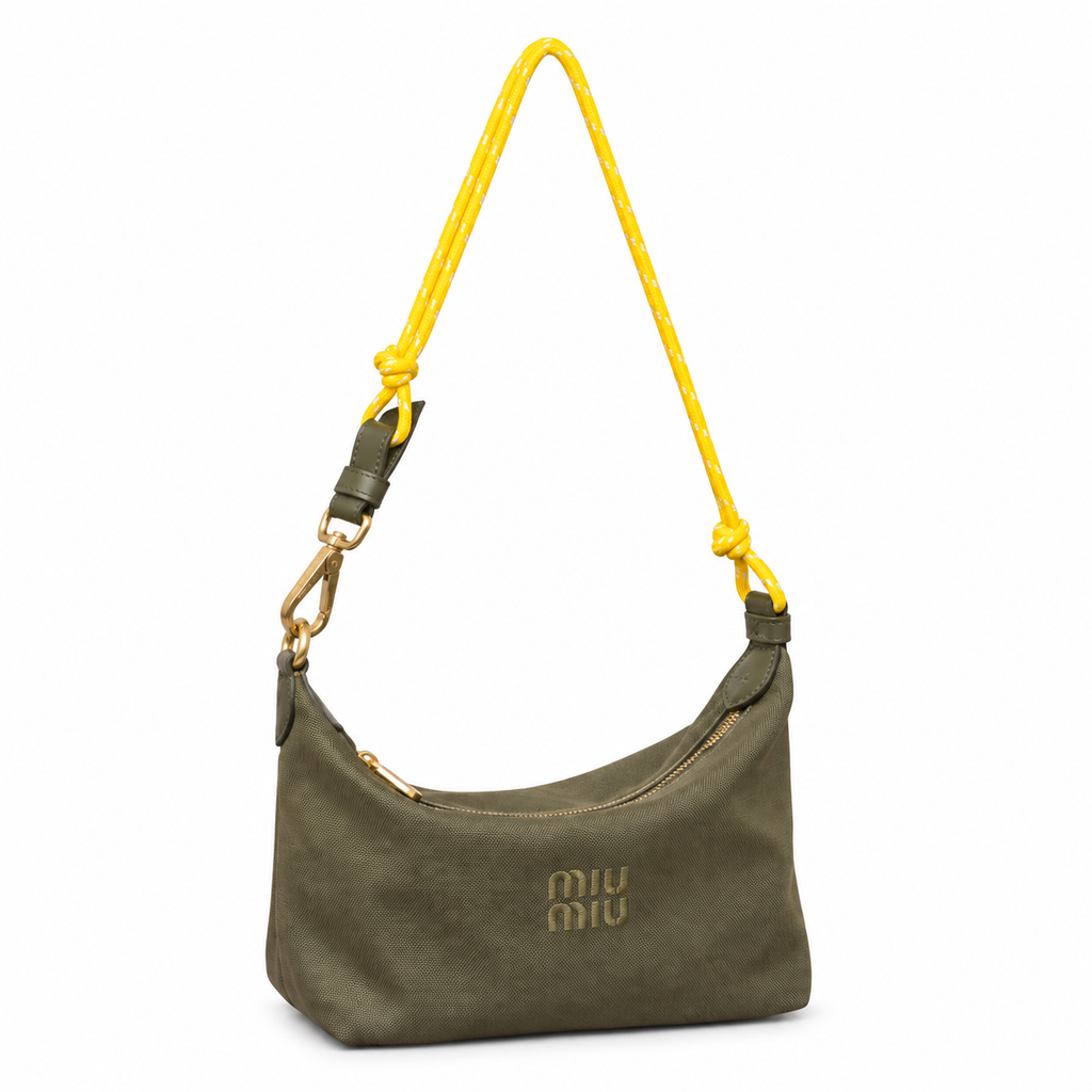 Miu Miu Mini Leather Shoulder Bag 18.5cm