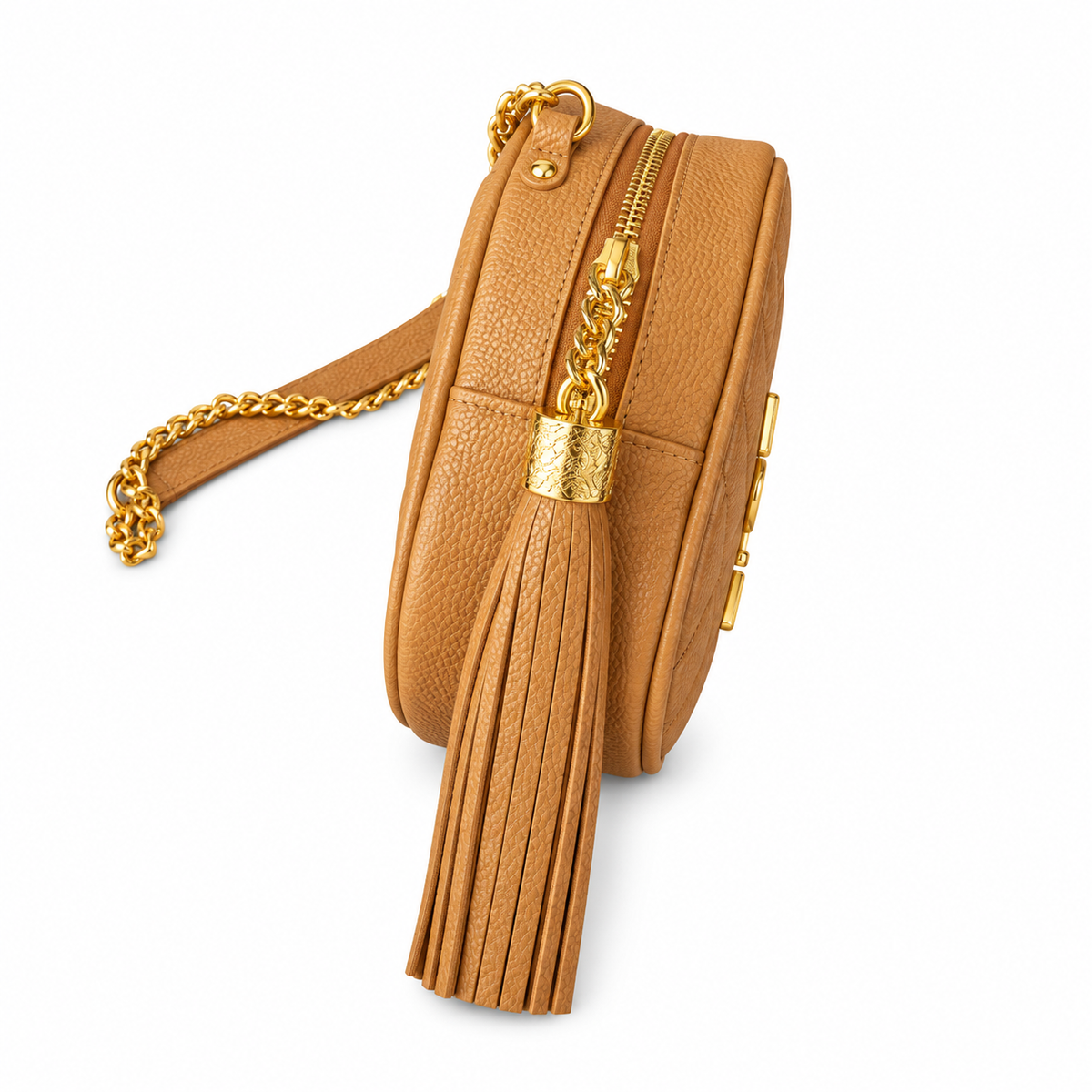 Saint Laurent YSL Lou Camera Bag – Nude Beige Gold