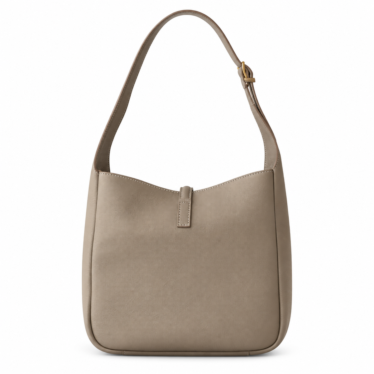 Saint Laurent YSL Le 5 à 7 Hobo – Taupe Gold