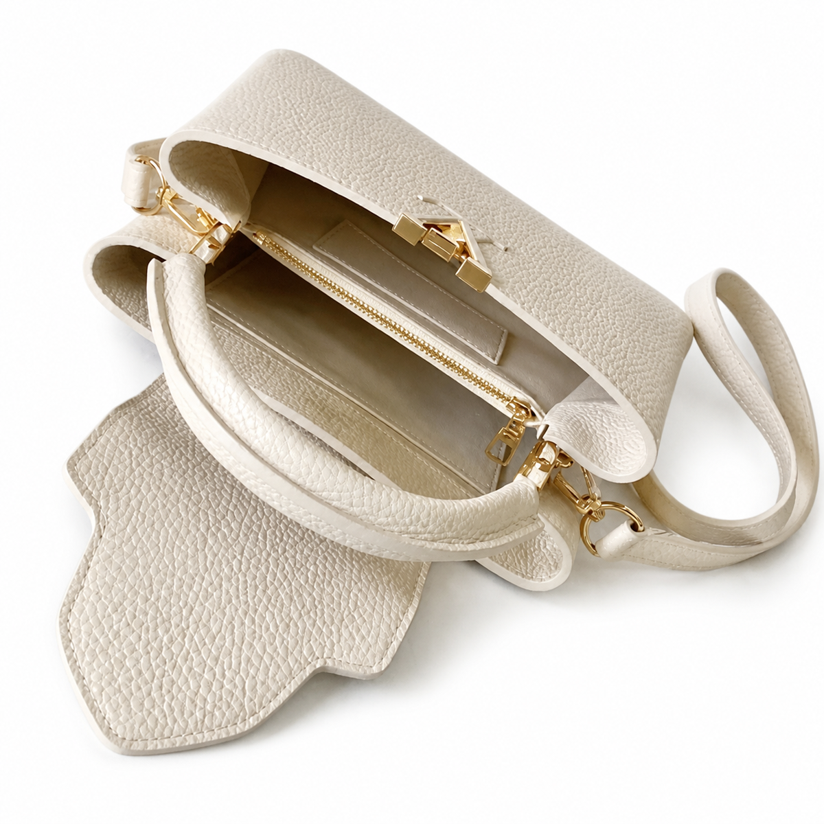 Louis Vuitton Capucines BB – Cream Taurillon Leather