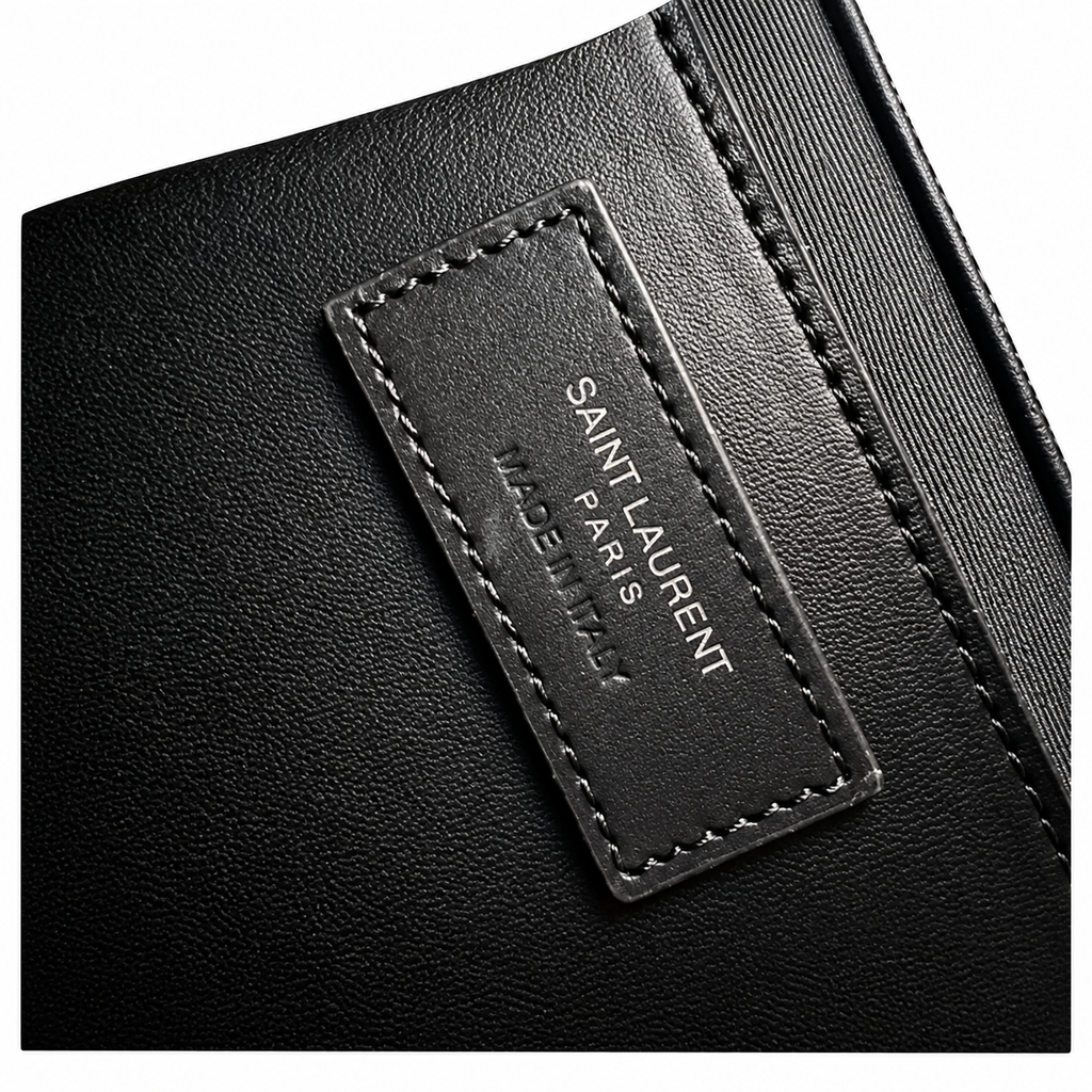 Saint Laurent YSL College Medium – Black on Black