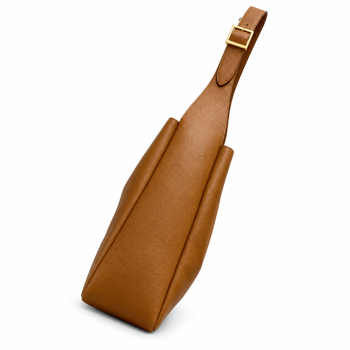 YSL Saint Laurent Le 5 à 7 Large Hobo Bag Camel