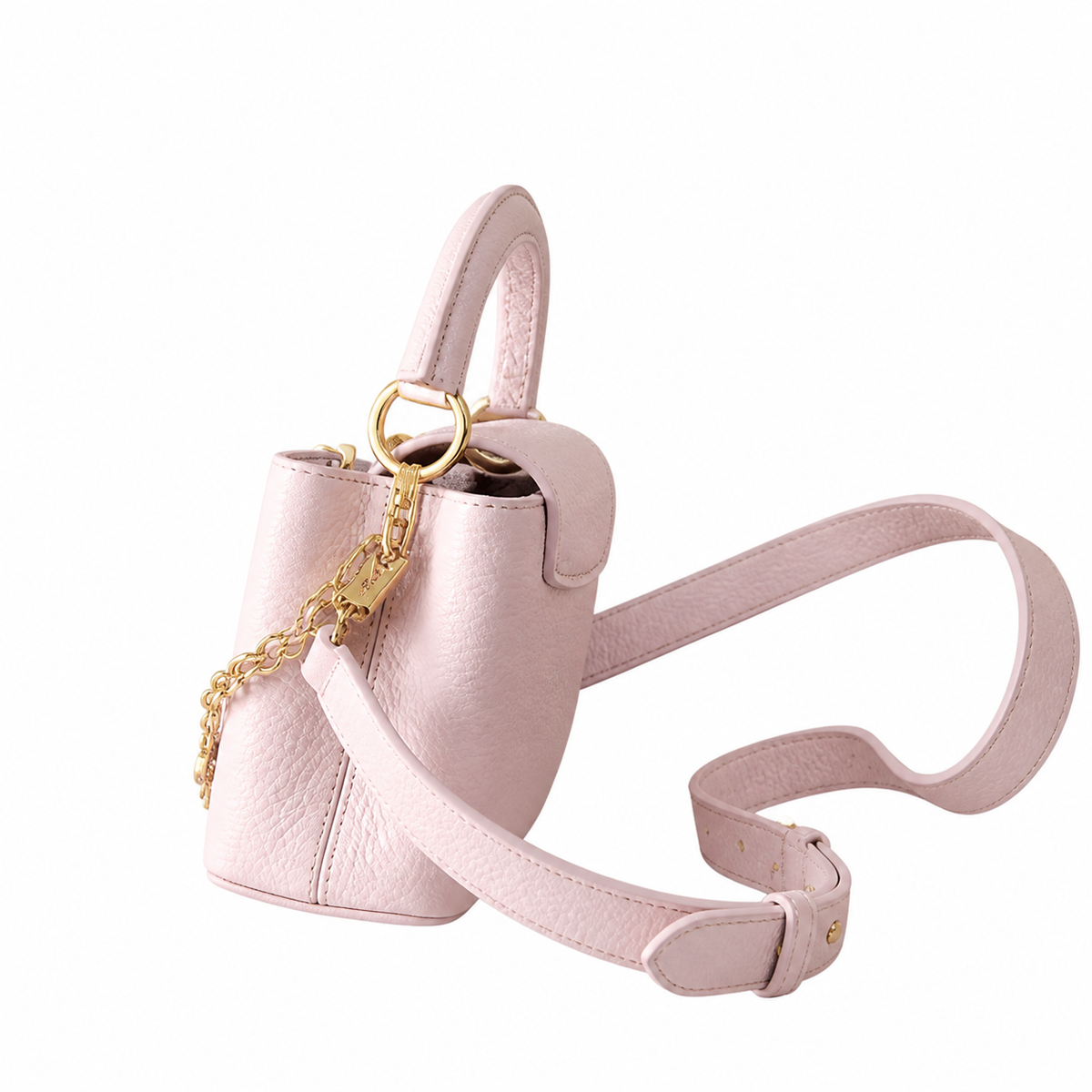 Louis Vuitton Capucines Mini Bag in Pink