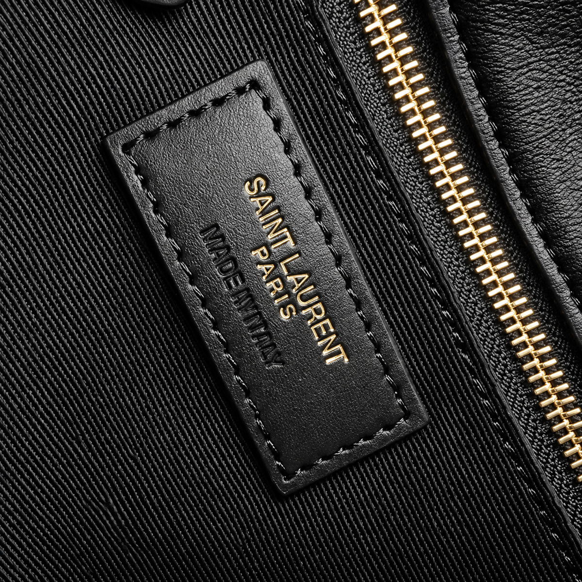 Saint Laurent YSL Loulou Puffer Bag – Black Gold