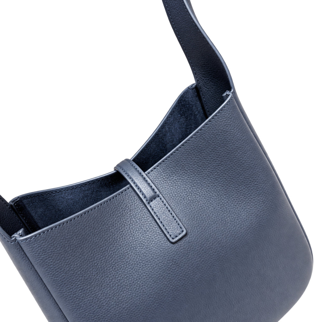 Saint Laurent YSL Le 5 à 7 Hobo Bag – Navy Gold