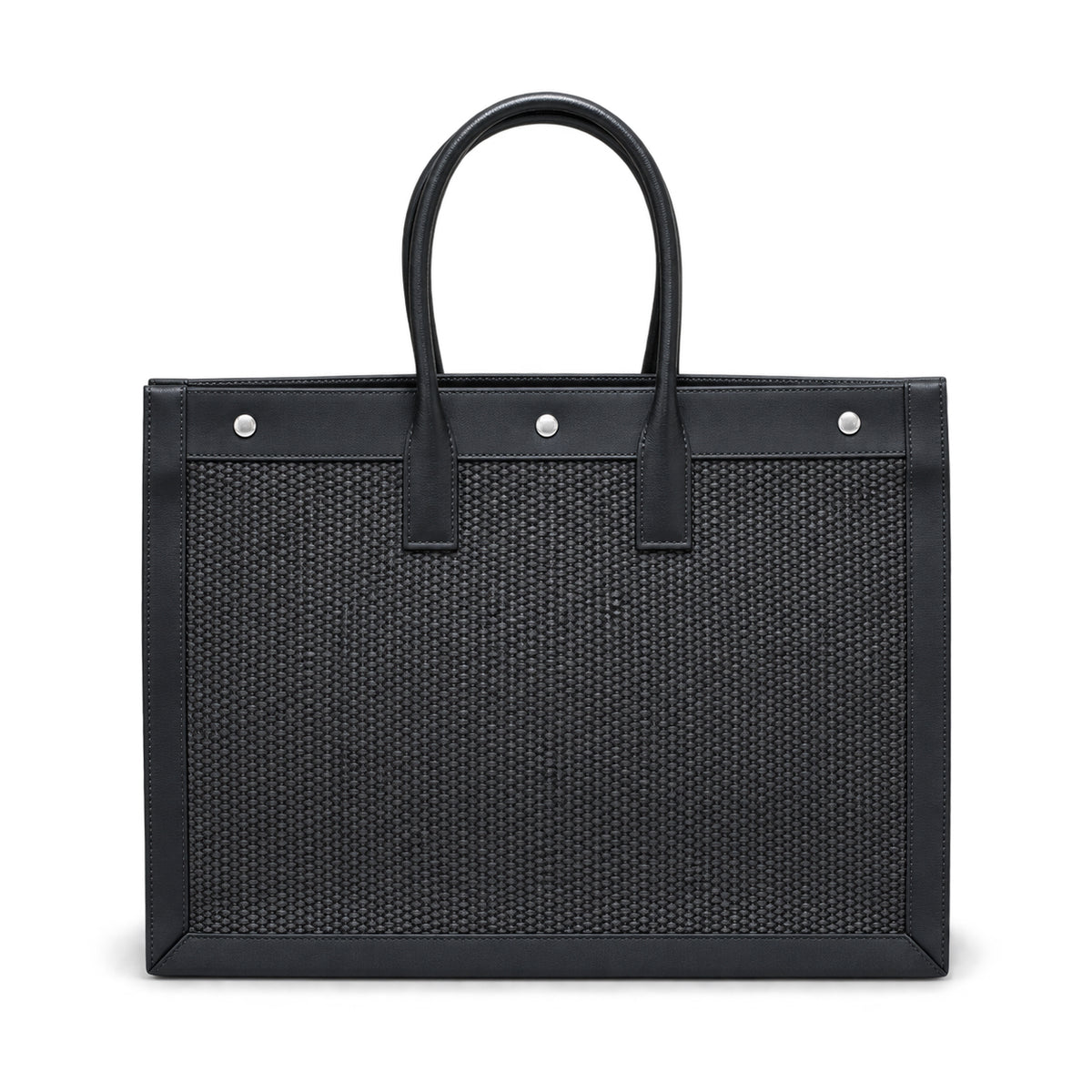 Saint Laurent Rive Gauche Large Tote Bag in Black