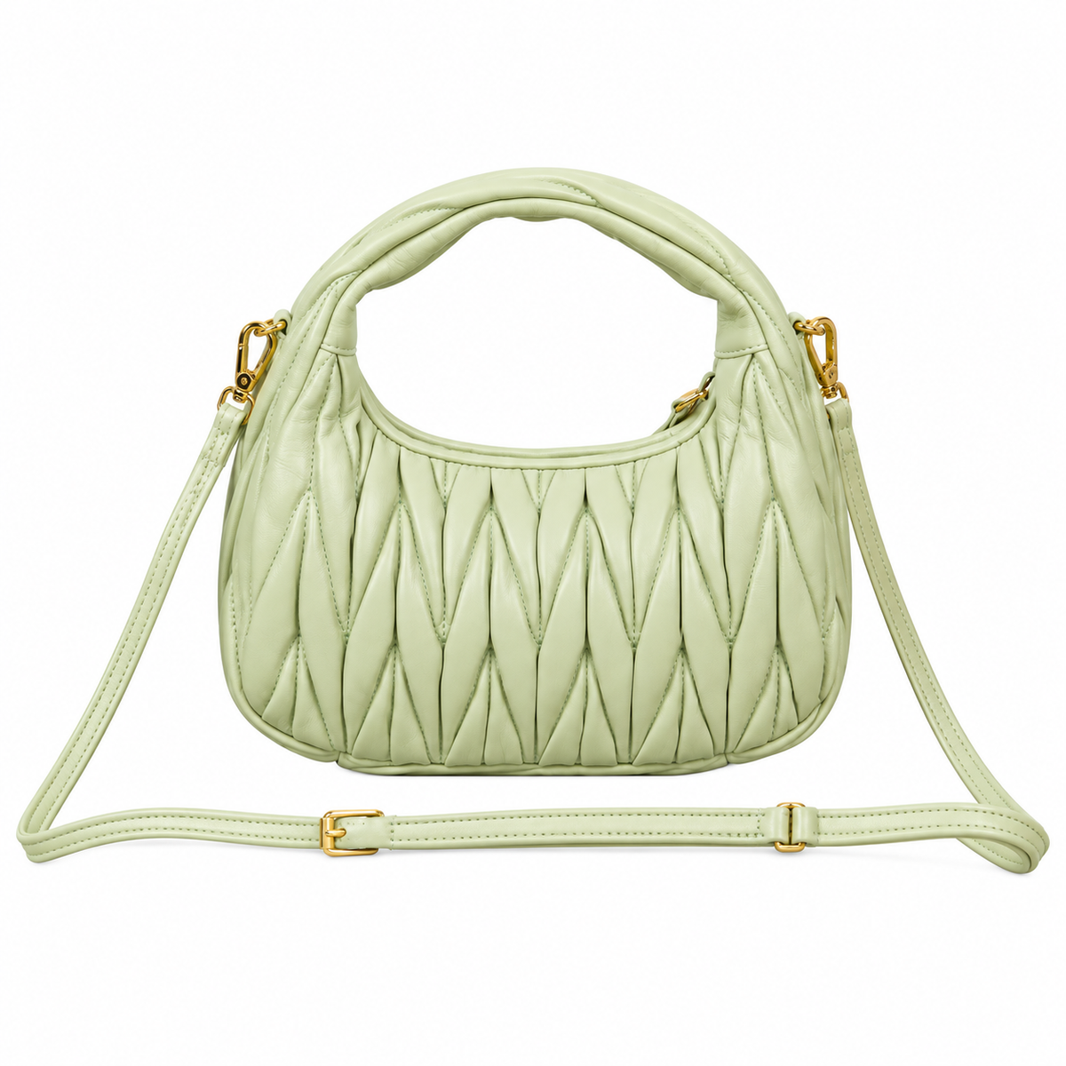 Miu Miu Matelassé Leather Crossbody Bag