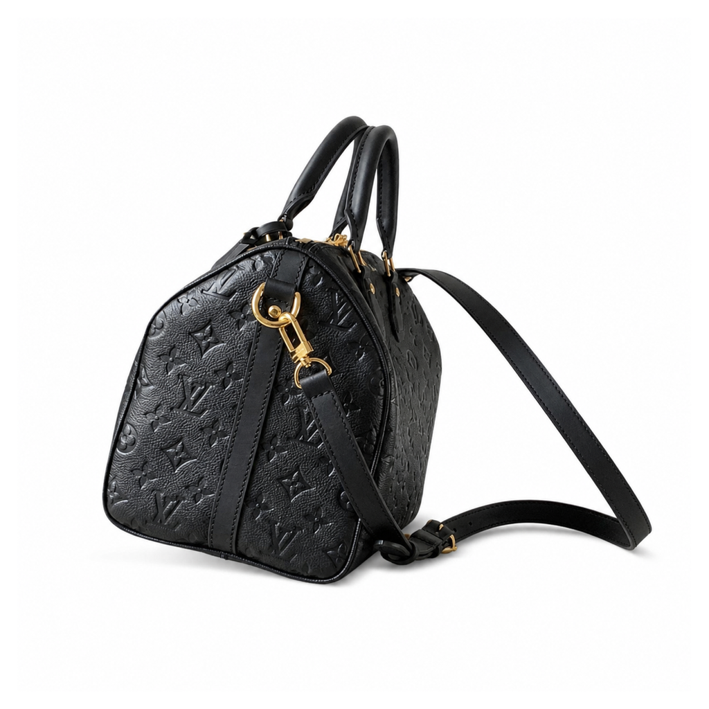 Louis Vuitton Speedy Bandouliere 25 – Black Empreinte