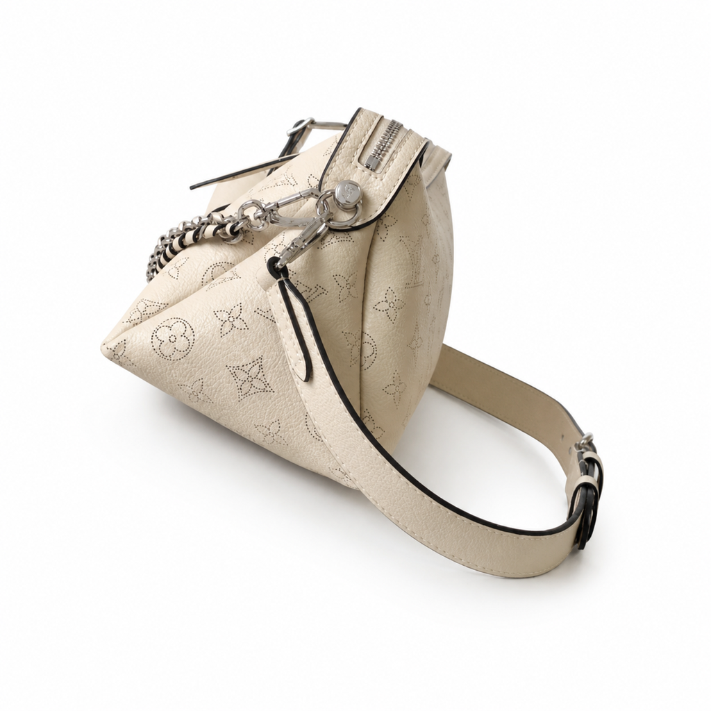 Louis Vuitton Beaubourg Hobo MM Mahina Perforated Leather Chain Bag