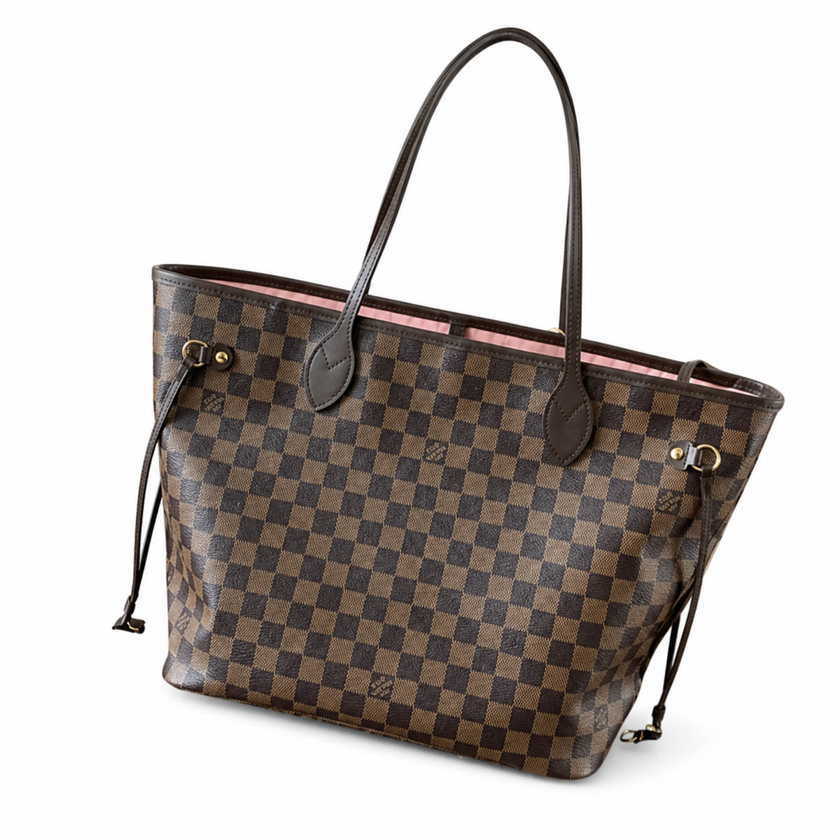 Louis Vuitton Neverfull MM Damier Ebene Tote