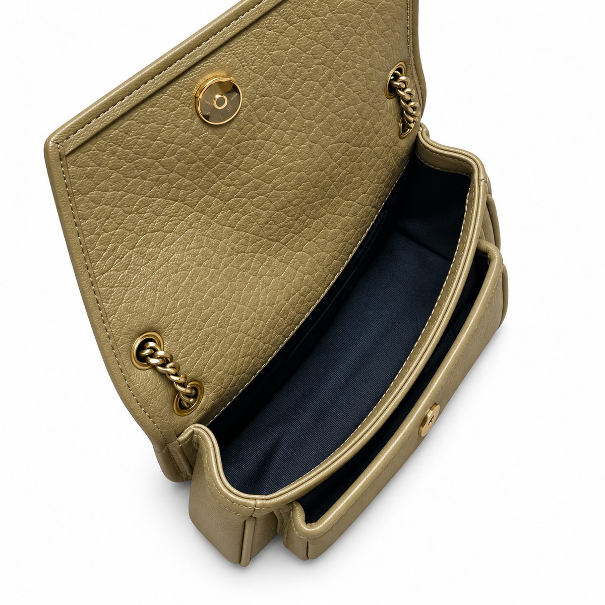 Saint Laurent Niki Medium Top Handle Bag in Khaki