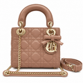 Dior Cannage Quilted Crossbody Flap Bag 17cm