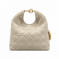 Dior Cannage Quilted Vertical Tote Bag 24cm