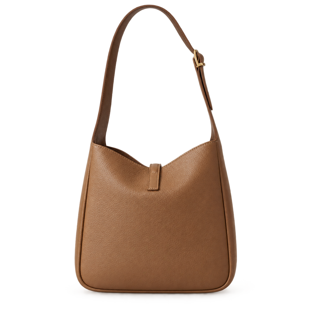 Saint Laurent YSL Le 5 à 7 Hobo – Camel Gold