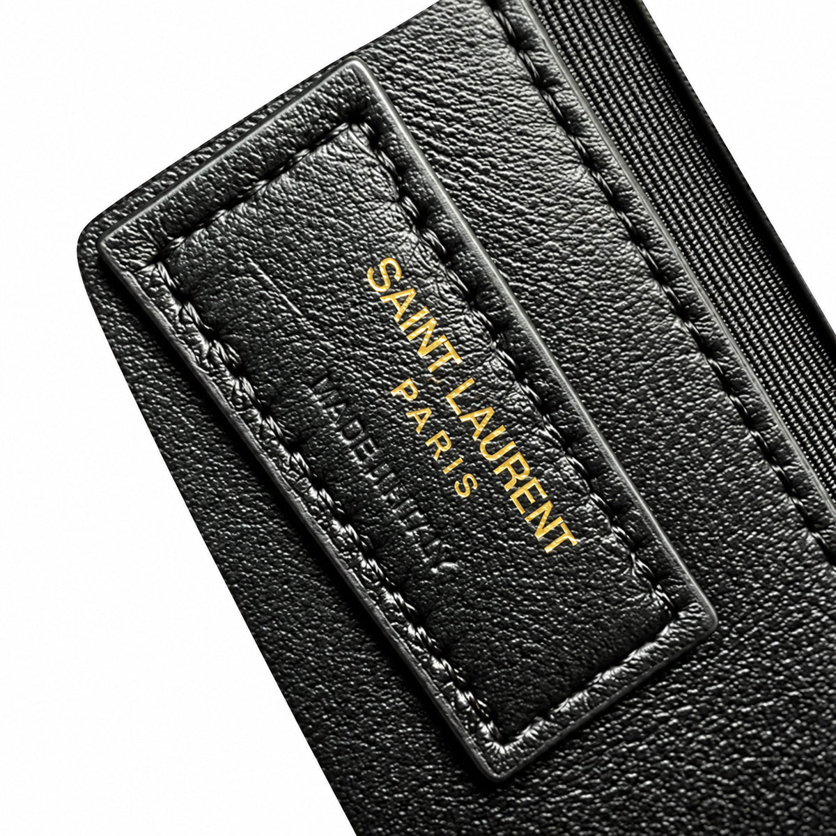 Saint Laurent YSL Kate Tassel Chain Bag – Black Croc